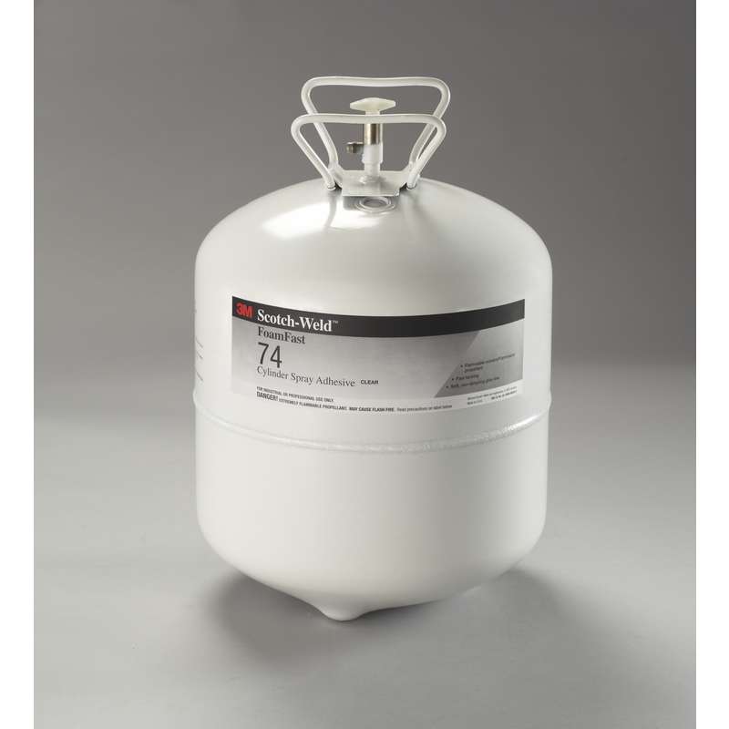 3M™ Foam Fast 74, Clear, 55 Gallon Open Head Drum (52 Gallon Net)